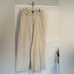 Lee Cream Boot Cut Pants